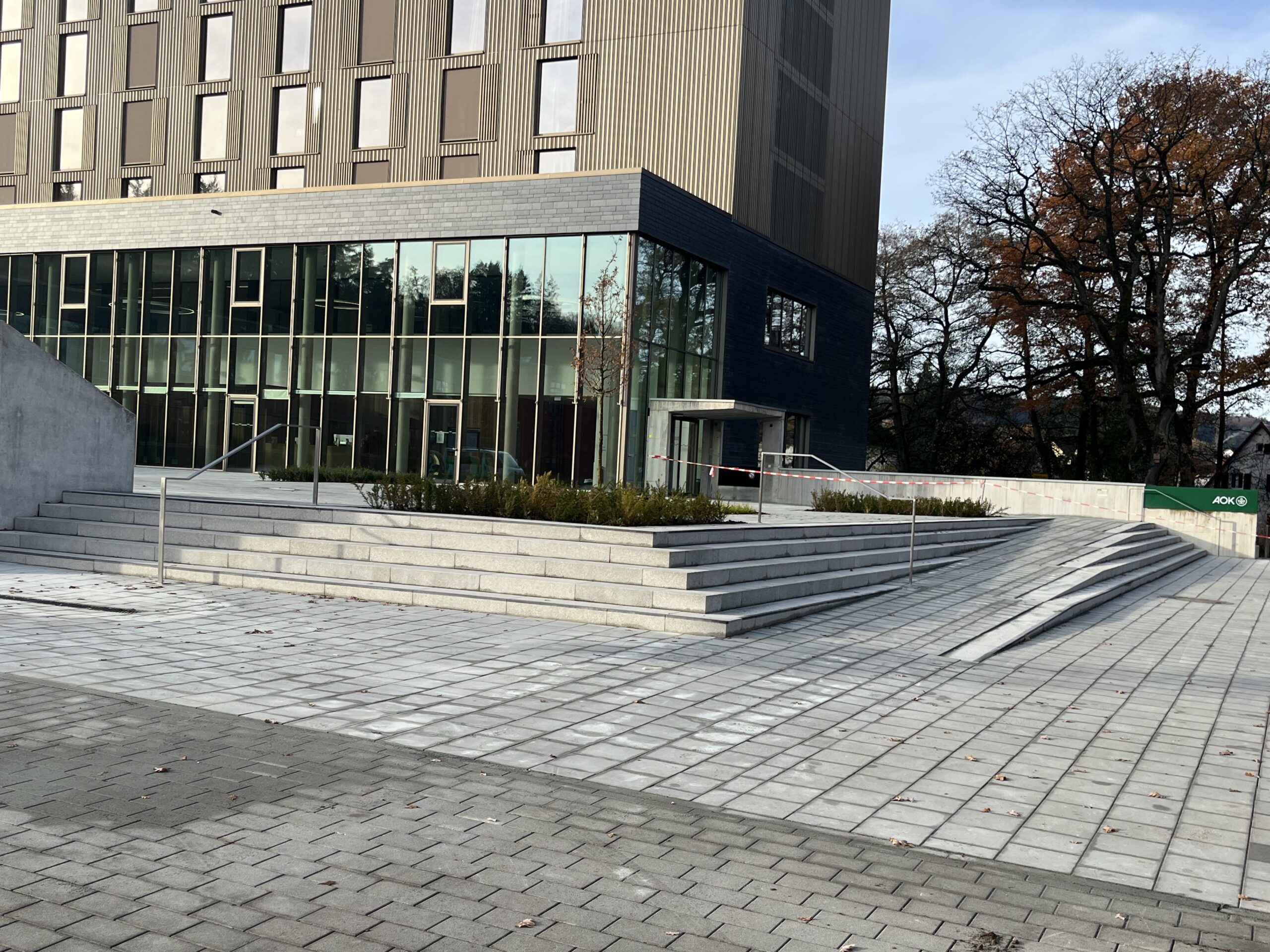 AOK Herdbruck Treppenstufen