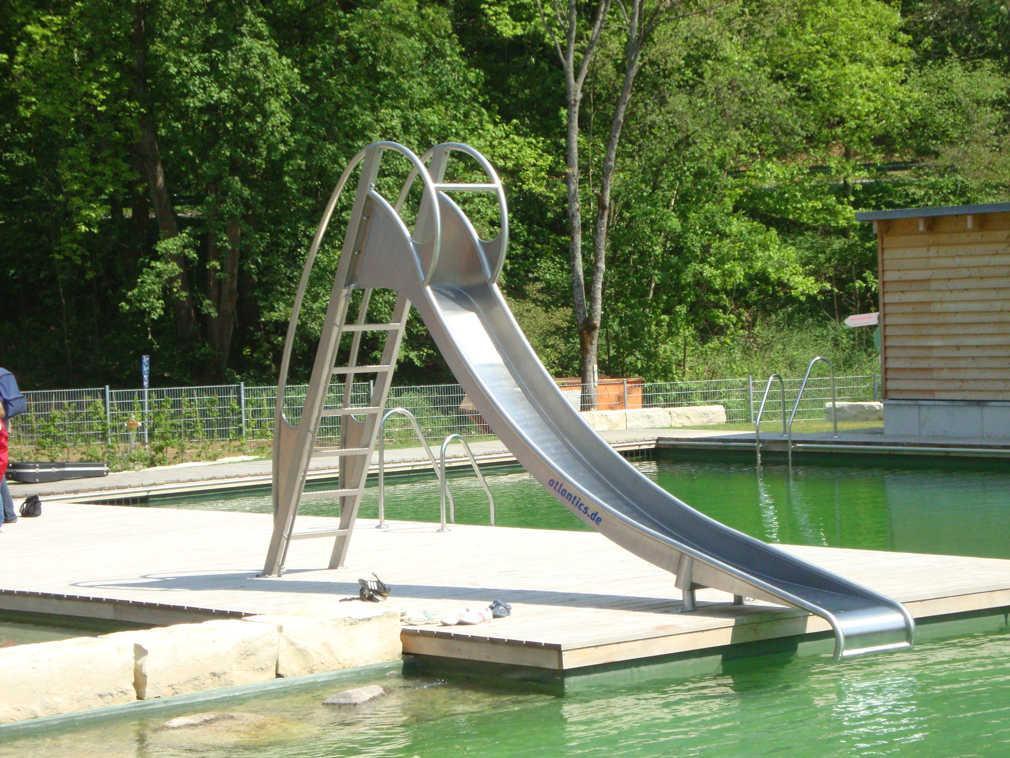 Freibad Breitenbrunn - Rutsche