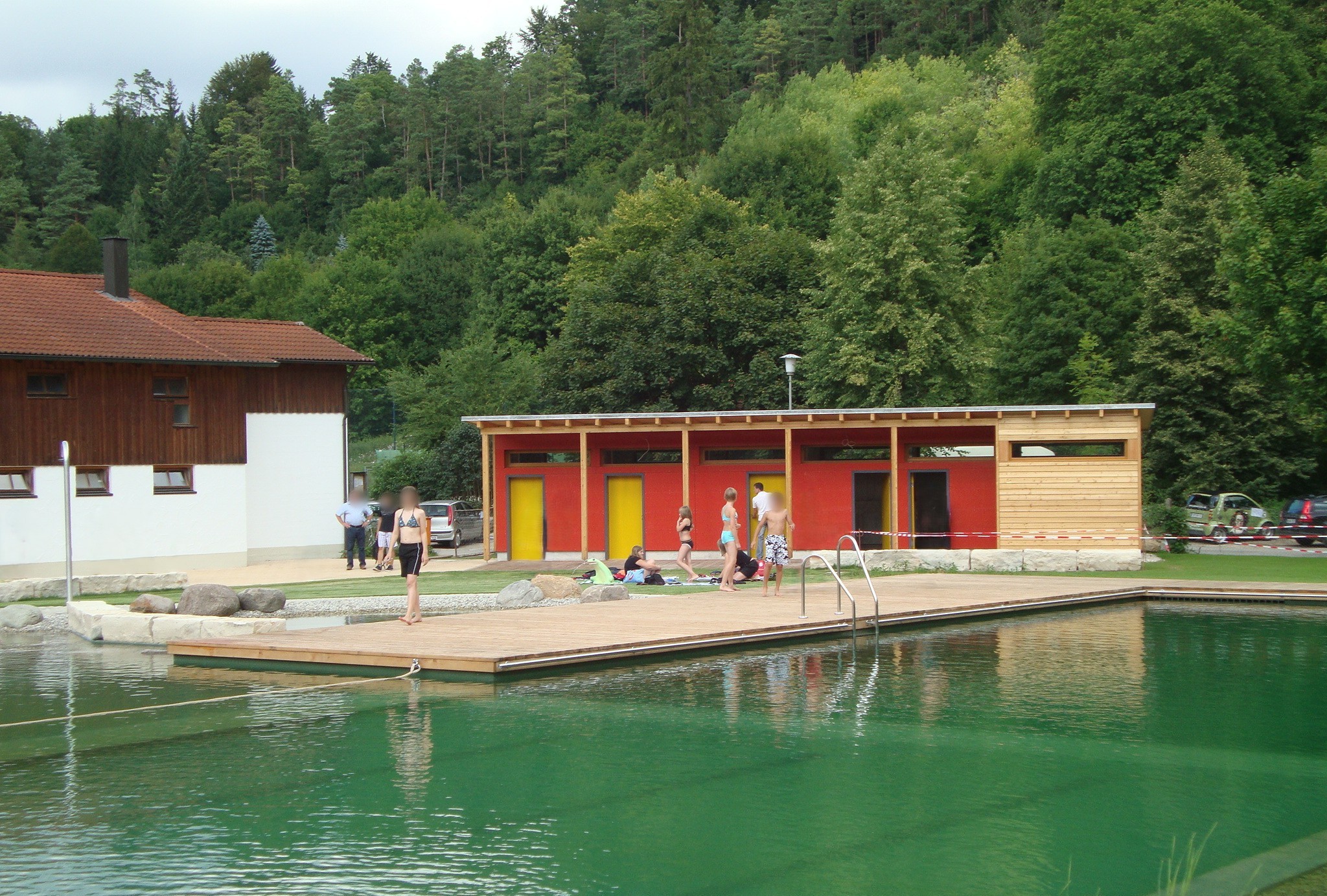 Freibad Breitenbrunn - Steg
