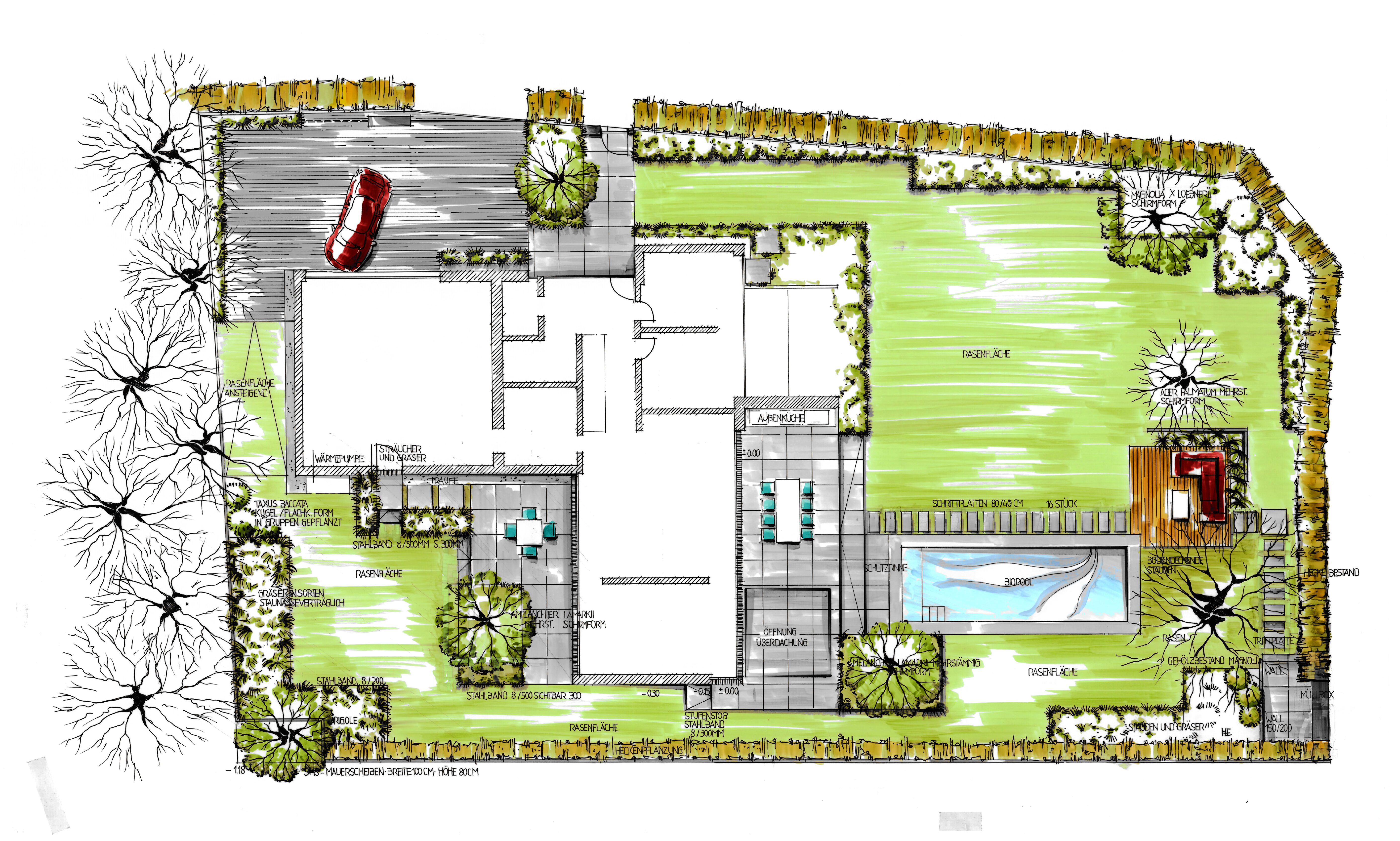 Gartenplanung Fam. S.