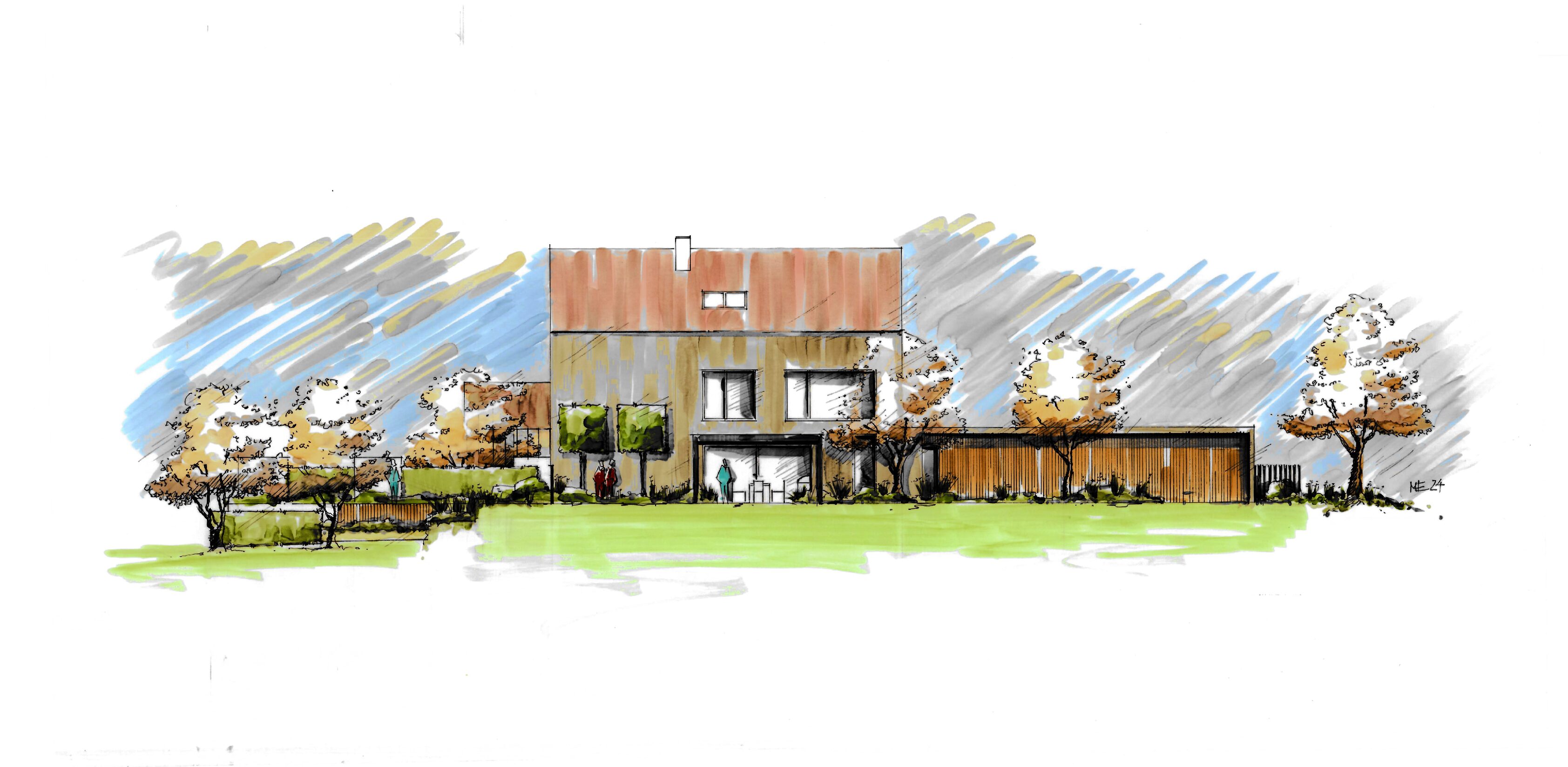 Gartenplanung Fam. St.