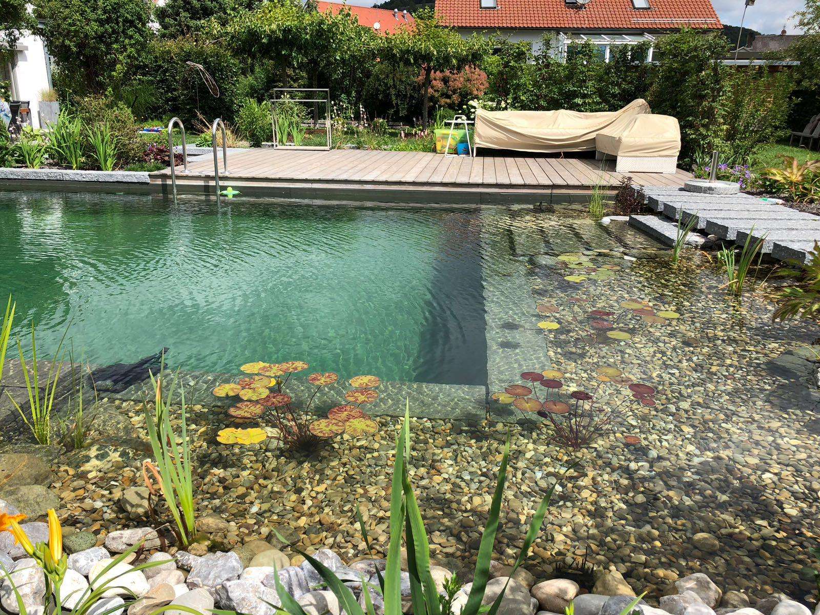 Schwimmteich am Bahnhof