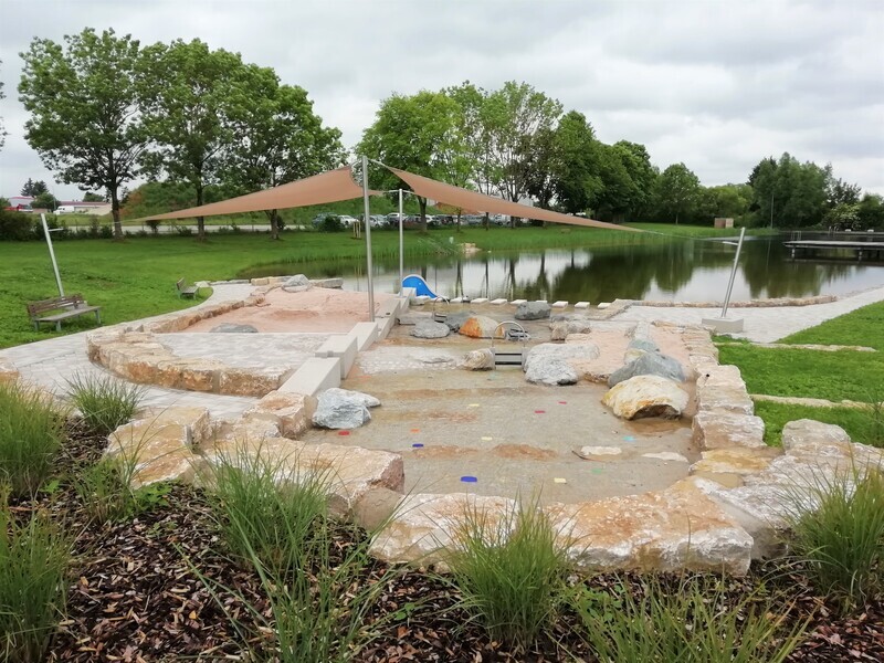 Wasserspiel Gesamtansicht